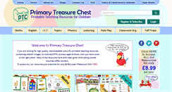 Desktop Screenshot of primarytreasurechest.com